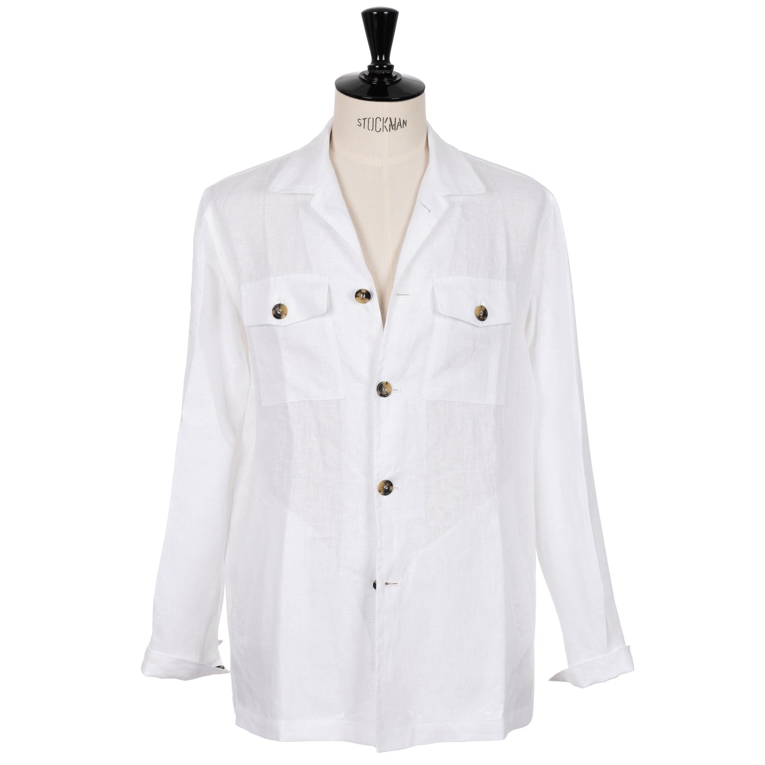 Special Edition: Overshirt Jacket "Carmen Pockets" made from pure Linen